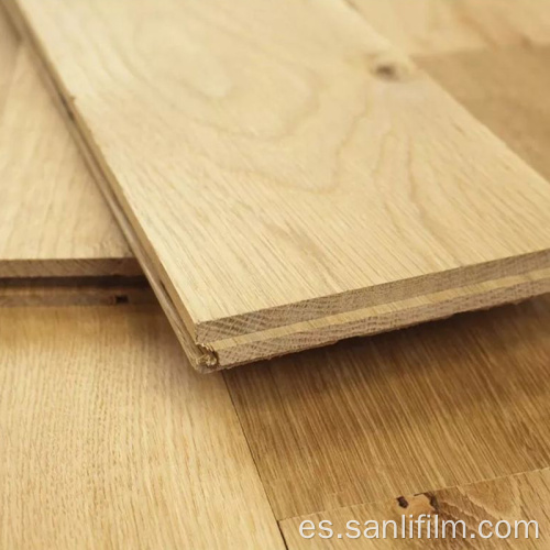 Película protectora de madera dura o madera de ingeniería